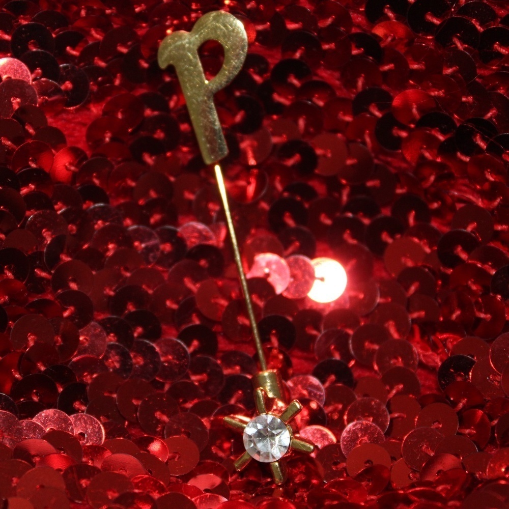 Letter 'P' Pin